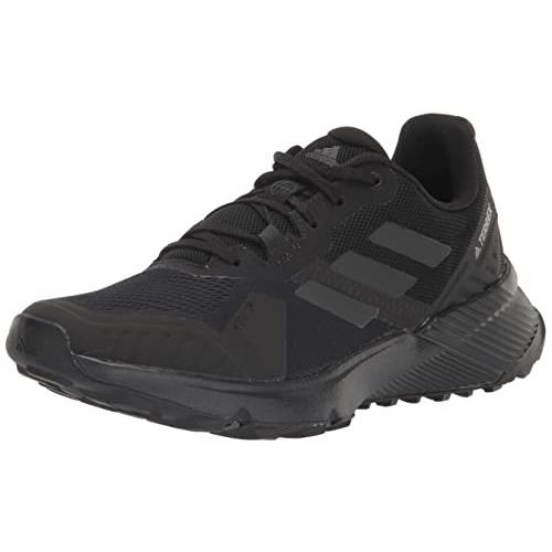 Adidas Men`s Terrex Soulstride Trail Running Shoes - Choose Sz/col Black/Carbon/Grey