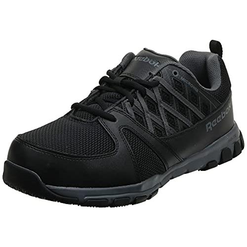 Reebok Men`s Sublite Safety Toe Athletic Work Shoe - Choose Sz/col Black