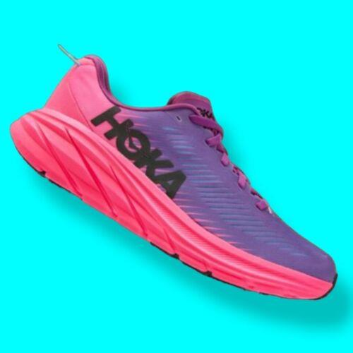 Hoka Rincon 3 Women`s Pink Purple Road Running US Size 9 Shoes