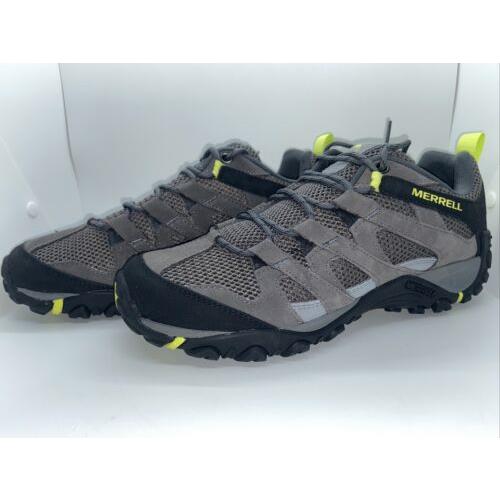 Merrell Men`s Alverstone Hiking Shoe Granite/key Lime US 9.5 Fast