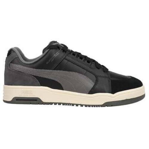 Puma 384692-04 Slipstream Lo Retro Mens Sneakers Shoes Casual - Black - Size
