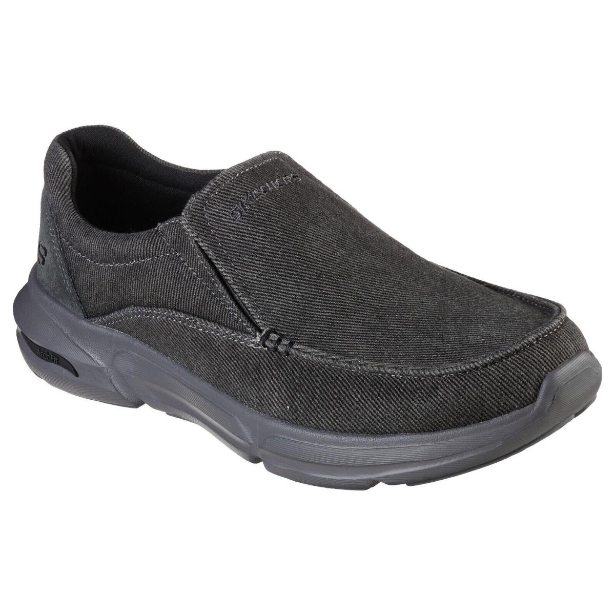 Men`s Skechers Relax F Talon Menifee Loafer Shoes 204612 /blk Multi Sizes Black