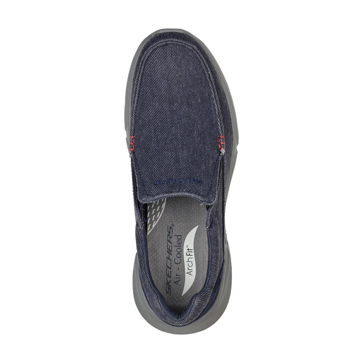 Men`s Skechers Relax Ft Talon Menifee Casual Shoes 204612 /nvy Multi Sizes Navy