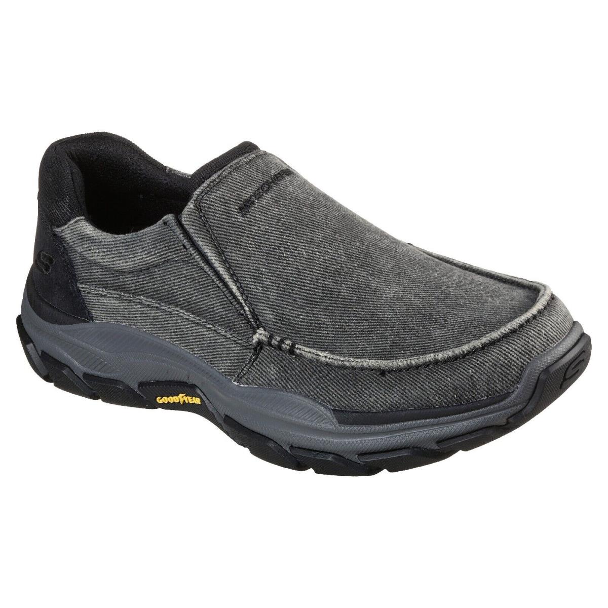 Men`s Skechers Relax Respected Vergo Casual Shoes 204331 /blk Multi Sizes Black