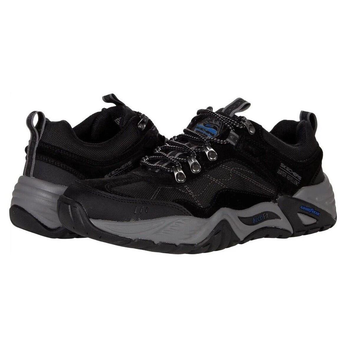Men`s Skechers Arch Fit Recon Harbin Hiking Shoes 204411 /blk Multi Sizes Black
