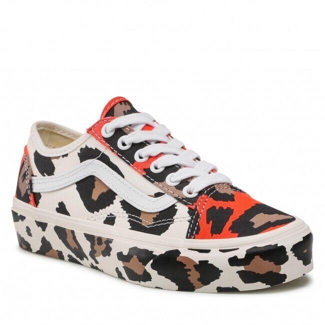 Vans Old Skool Tapered Animal Orange/leopard Shoes 2022 Womens9/Mens 7.5