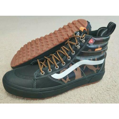 Vans Sk8-Hi Mte 2.0 Dx Black Camo Shoes Boots Women`s 9 / Men`s 7.5 VN0A4P3I2TI