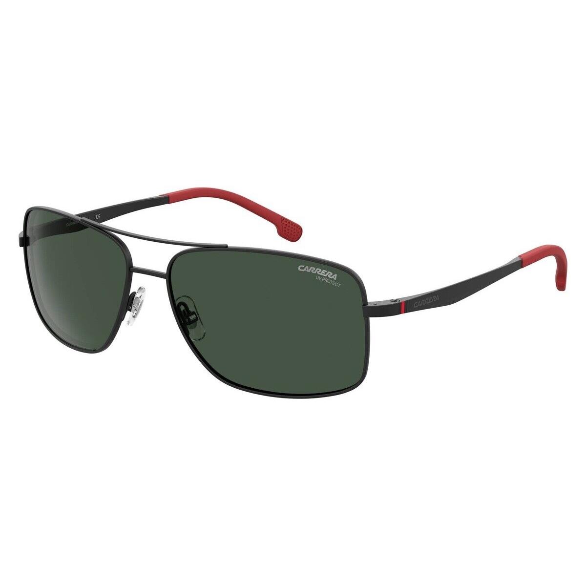 Carrera 8040/S Sunglasses Men 0003 Matte Black Rectangle 60mm