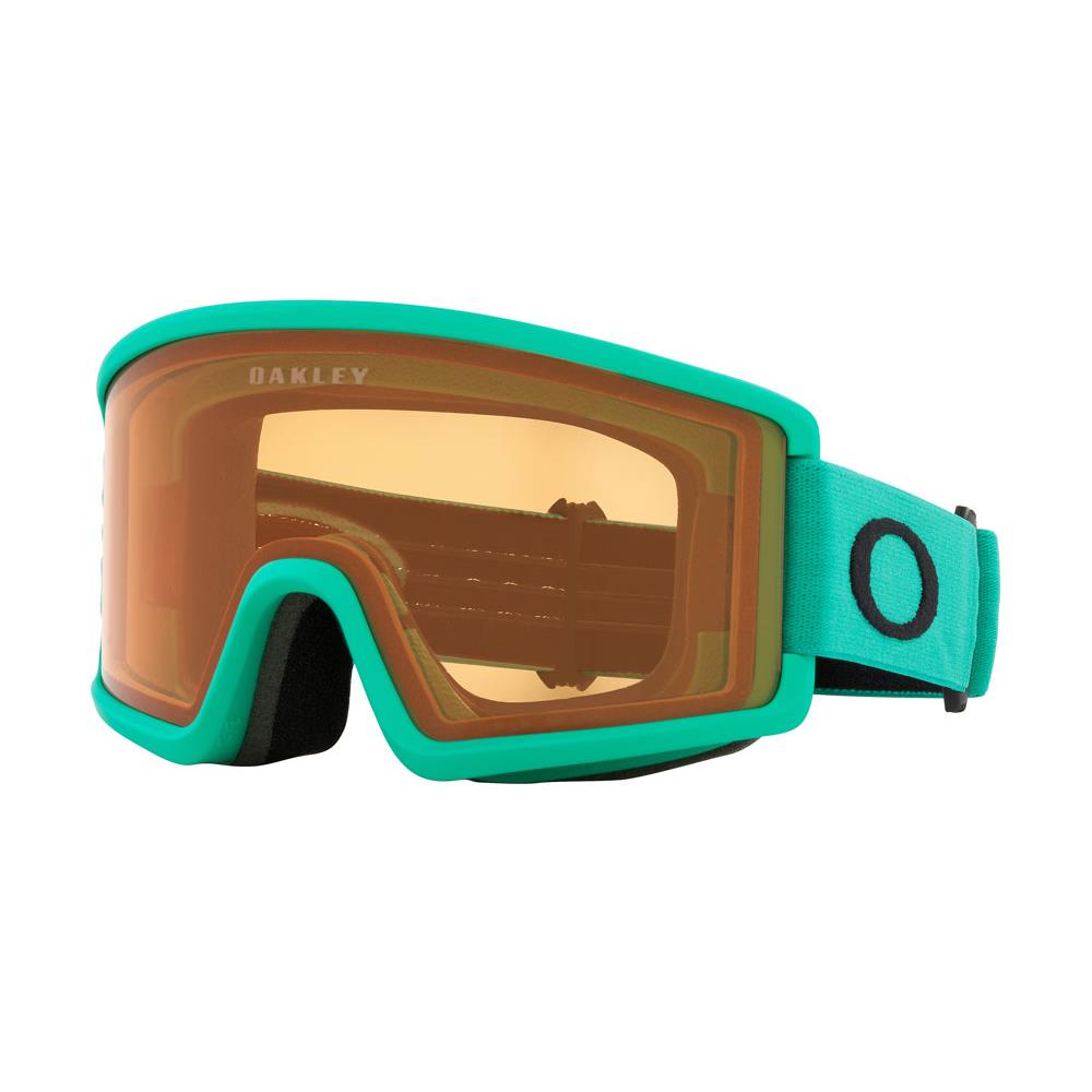 Oakley Target Line M Goggles -new- High Definition Cylindrical Lens + Warranty Celeste / Persimmon 57%