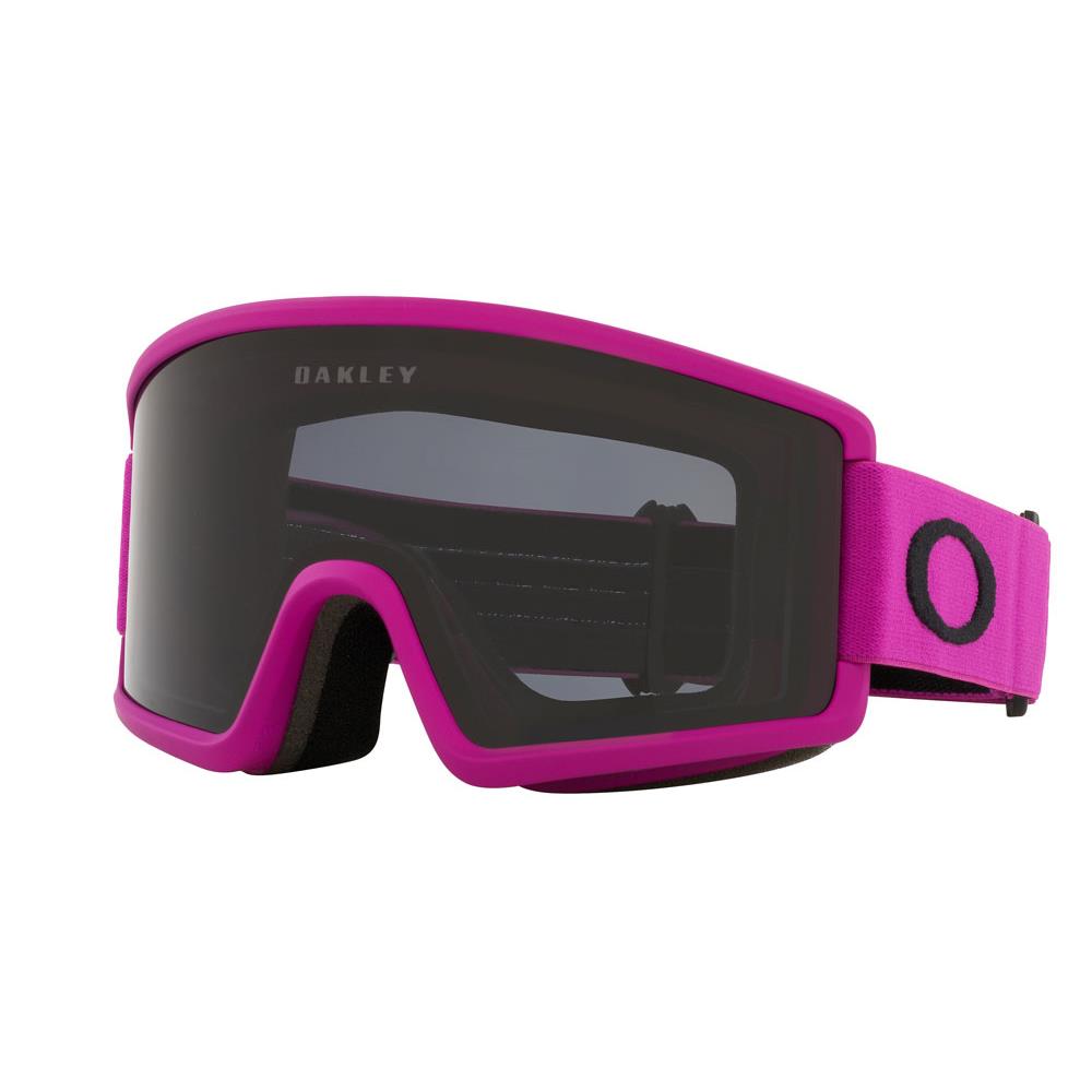 Oakley Target Line M Goggles -new- High Definition Cylindrical Lens + Warranty Ultra Purple / Dark Grey 14%