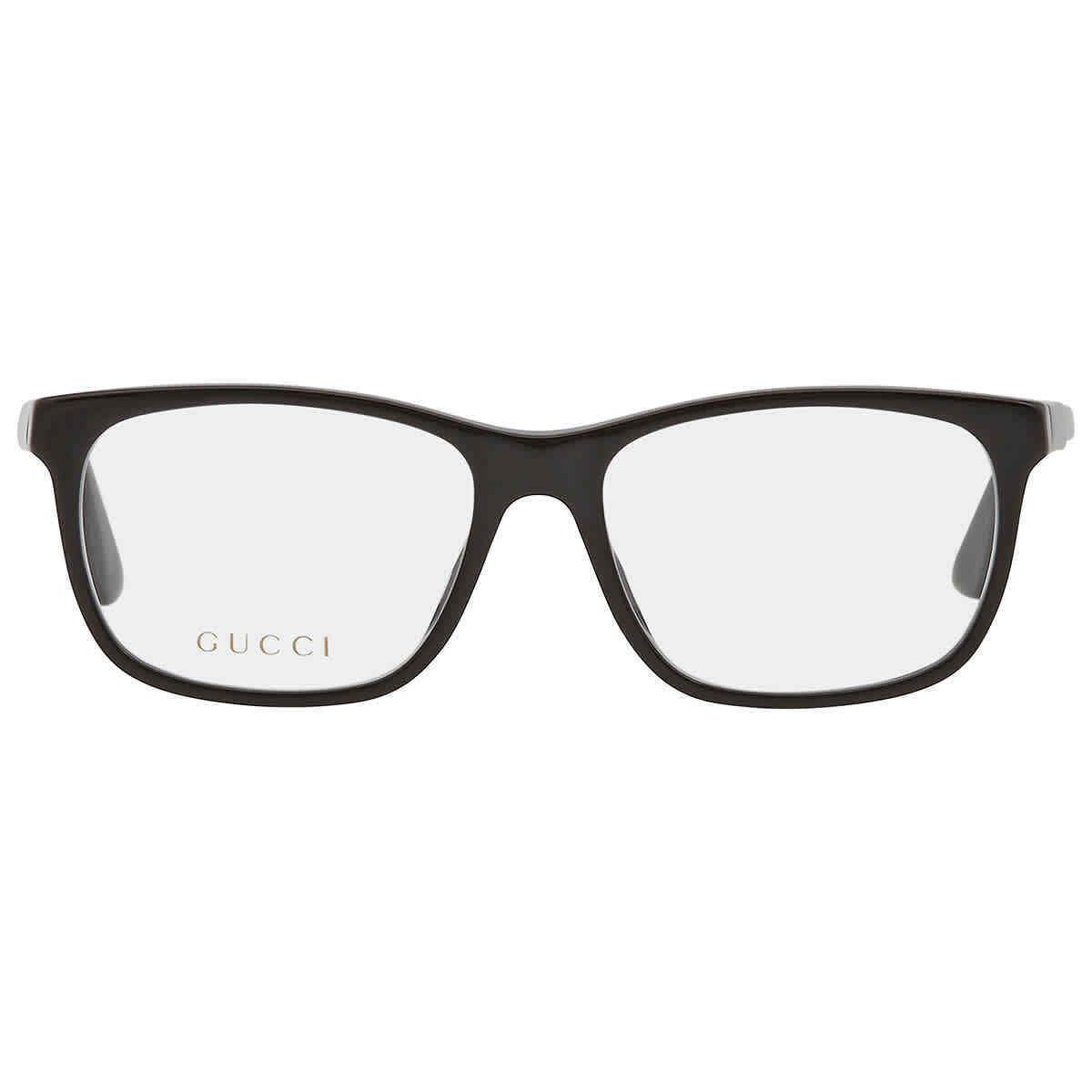 Gucci Demo Square Men`s Eyeglasses GG0490O 006 55 GG0490O 006 55