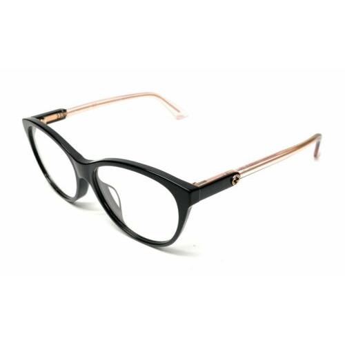 Gucci GG0486OA 004 Black Women`s Eyeglasses Frame 55 mm