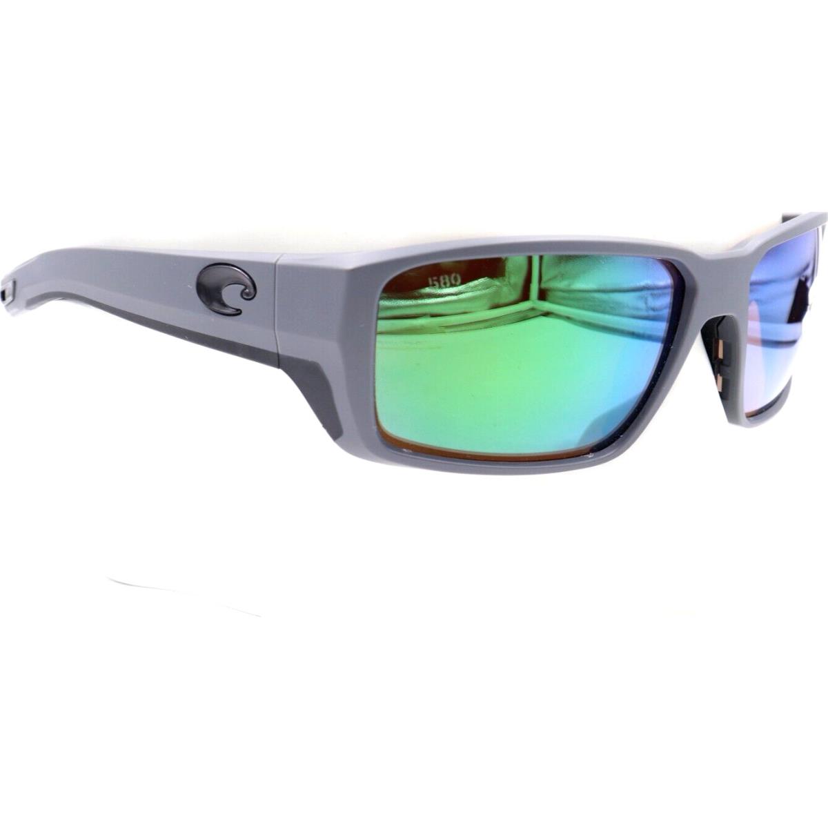 Costa Del Mar Fantail Pro Gray Sunglasses Green 580G Lens 06S9079 90791060