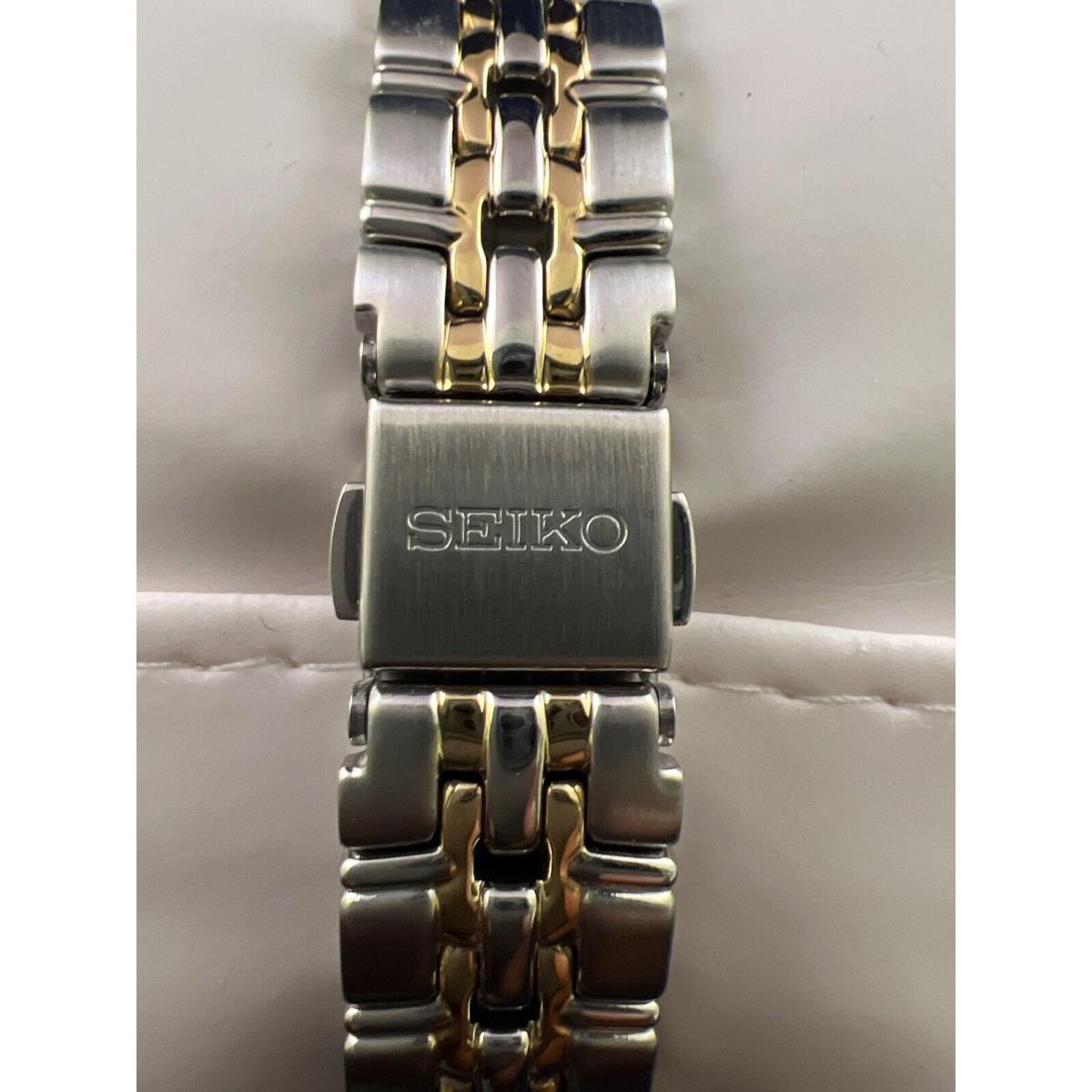 Seiko Ladies 7N82-OATO Two Tone SS Calender Analog Quartz Watch Battery -  Seiko watch - 007100457307 | Fash Brands
