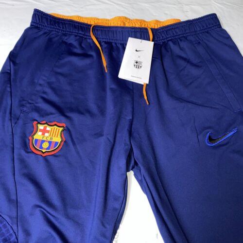 Nike FC Barcelona Strike Dri-fit Soccer Pants DH7684-492 Men`s Size XL Slim Fit