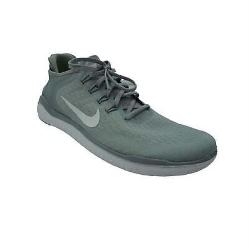 Nike Wom En`s Free RN 2018 Running Athletic Shoes Gray White Size 11