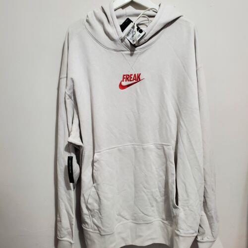 Nike freak hoodie light bone Clearance