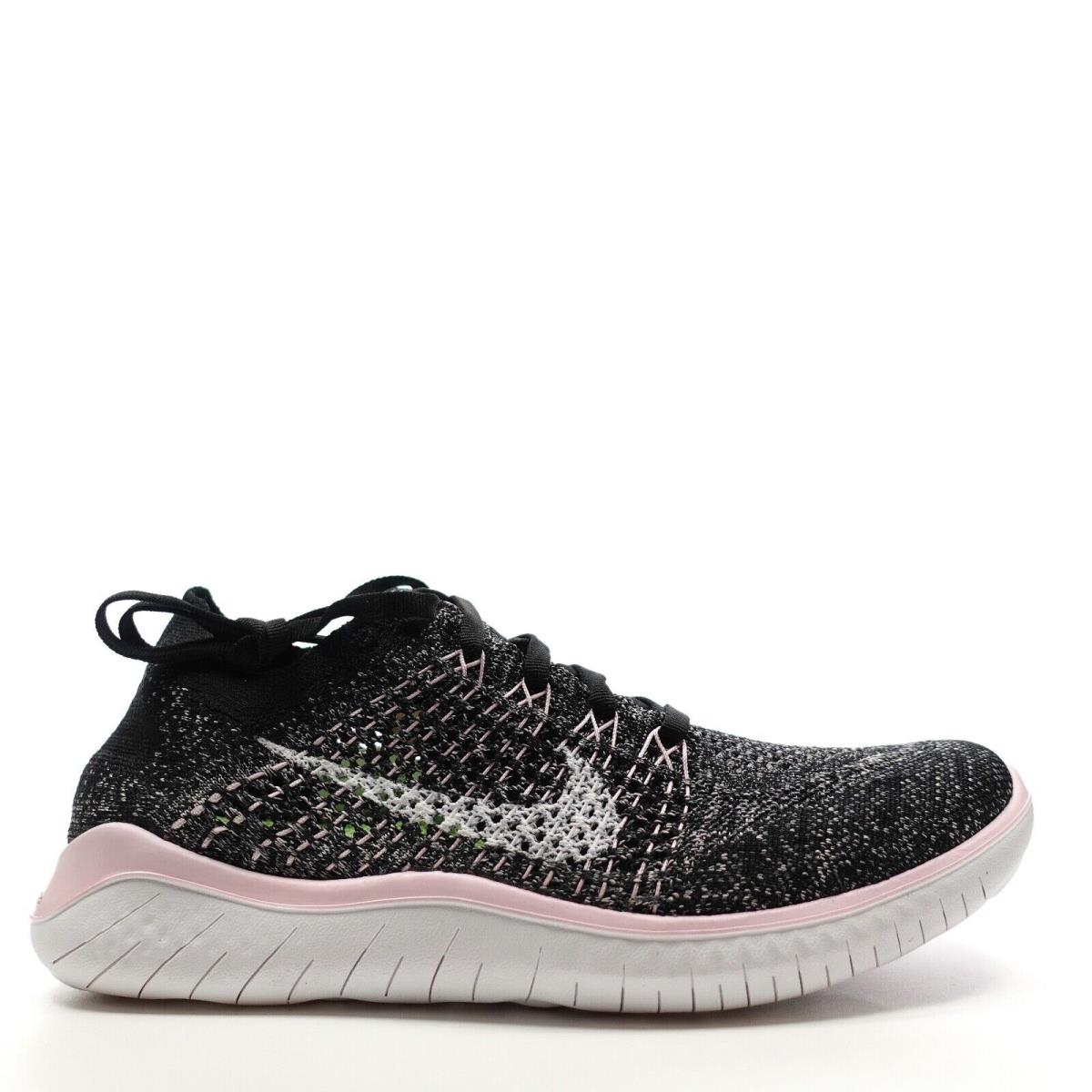 Nike Free RN Flyknit 2018 Pink Foam Running Shoes 942839 007 Womens Size 7