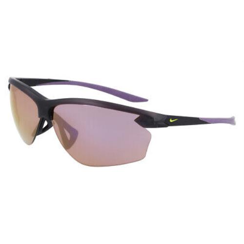 Nike Victory E DV2144 Sunglasses Matte Cave Purple Violet Mirrored 70mm