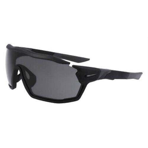 Nike Show X Rush DZ7368 Sunglasses Matte Black Dark Gray 58mm