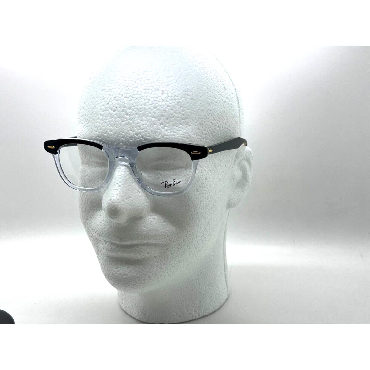 Ray-Ban eyeglasses  - BLACK ON TRANSPARENT Frame