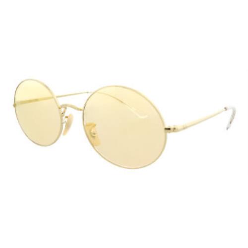 Ray-ban 0RB1970 001/B4 Oval Shiny Gold Rectangle Sunglasses