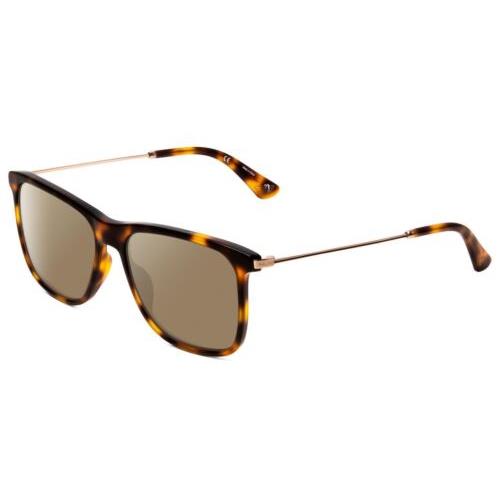 Police SPL572 Classic Designer Polarized Sunglasses Brown Silver 56 mm 4 Options