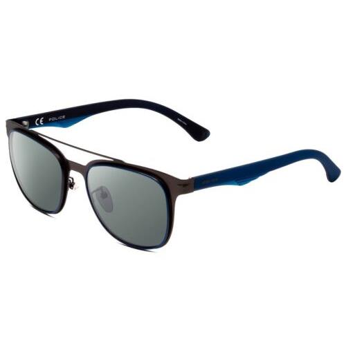 Police SPL356 Unisex Classic Designer Polarized Sunglasses Silver 53mm 4 Options