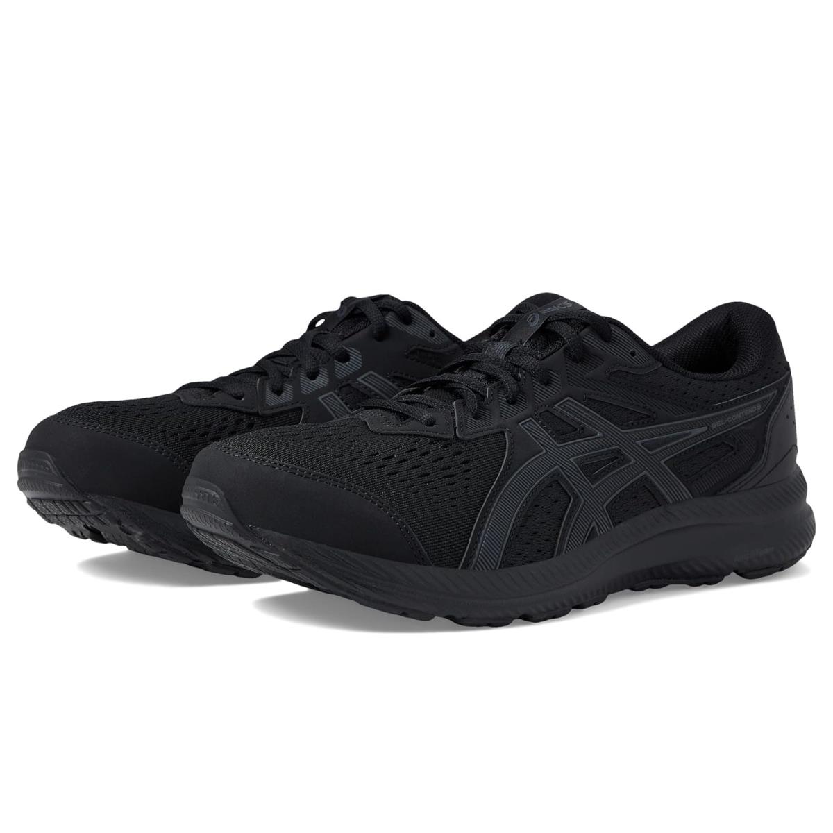 Man`s Sneakers Athletic Shoes Asics Gel-contend 8 Black/Carrier Grey