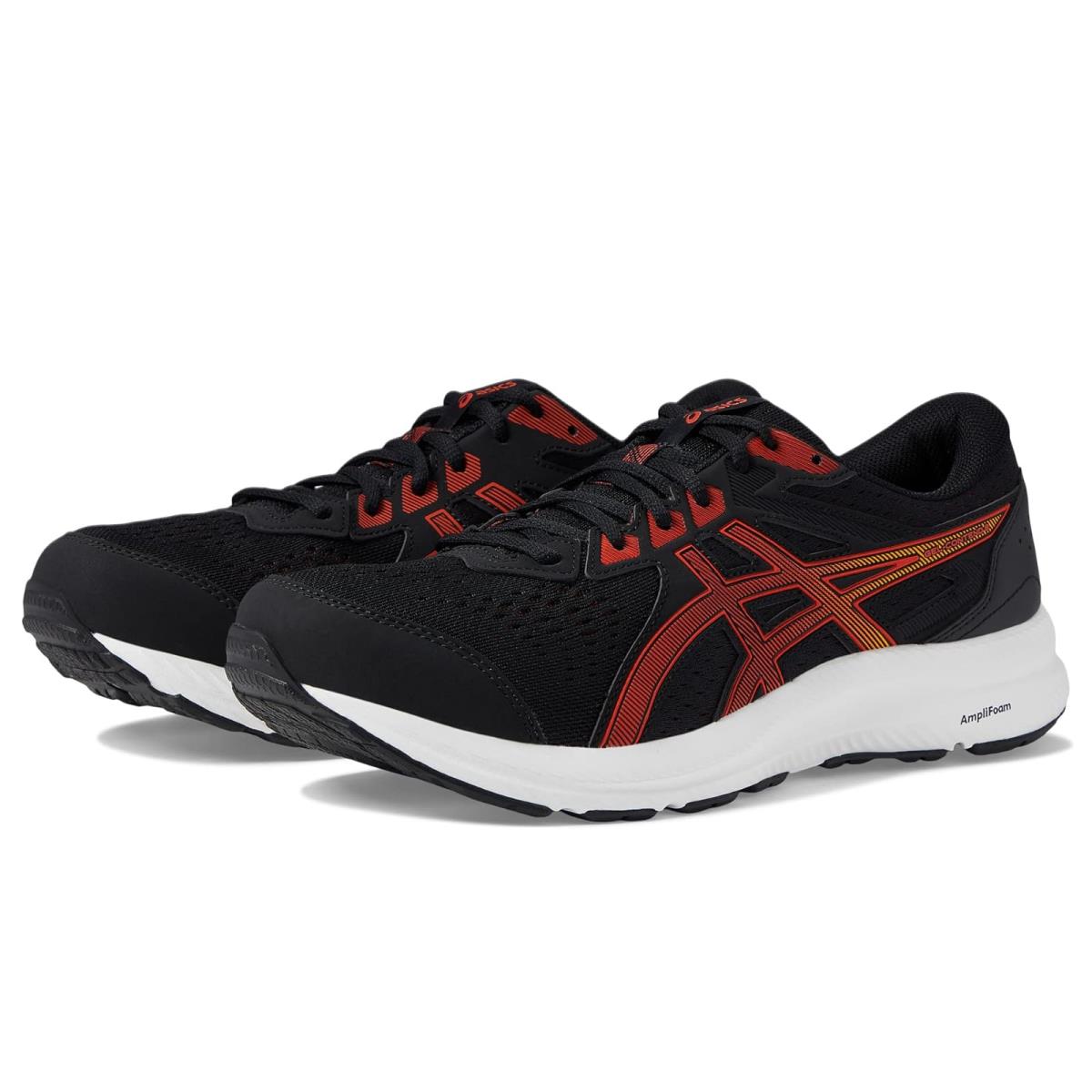 Man`s Sneakers Athletic Shoes Asics Gel-contend 8 Black/Cherry Tomato