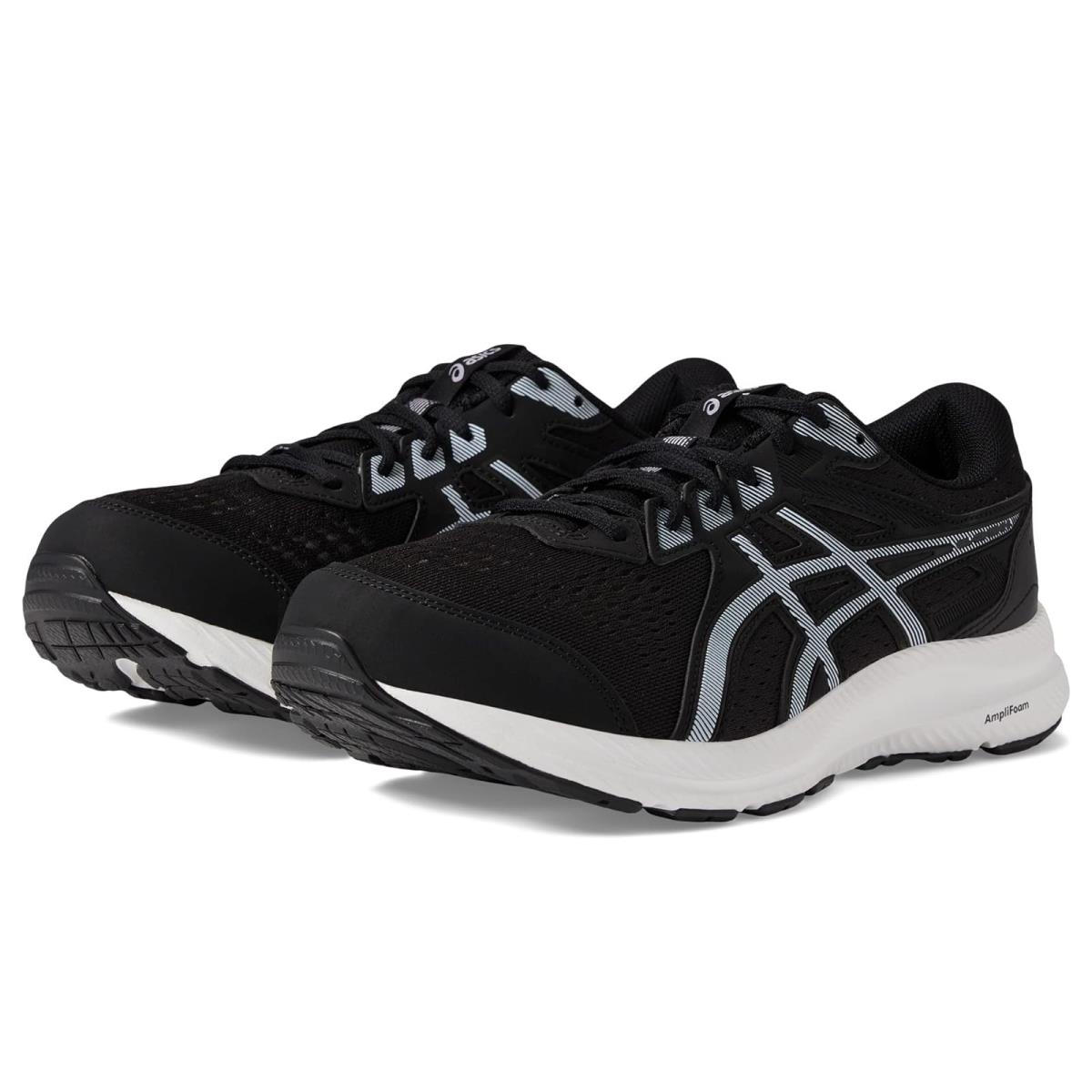 Man`s Sneakers Athletic Shoes Asics Gel-contend 8 Black/White