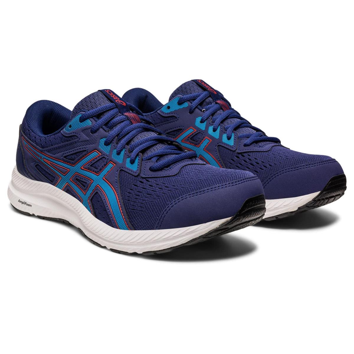 Man`s Sneakers Athletic Shoes Asics Gel-contend 8 Indigo Blue/Island Blue