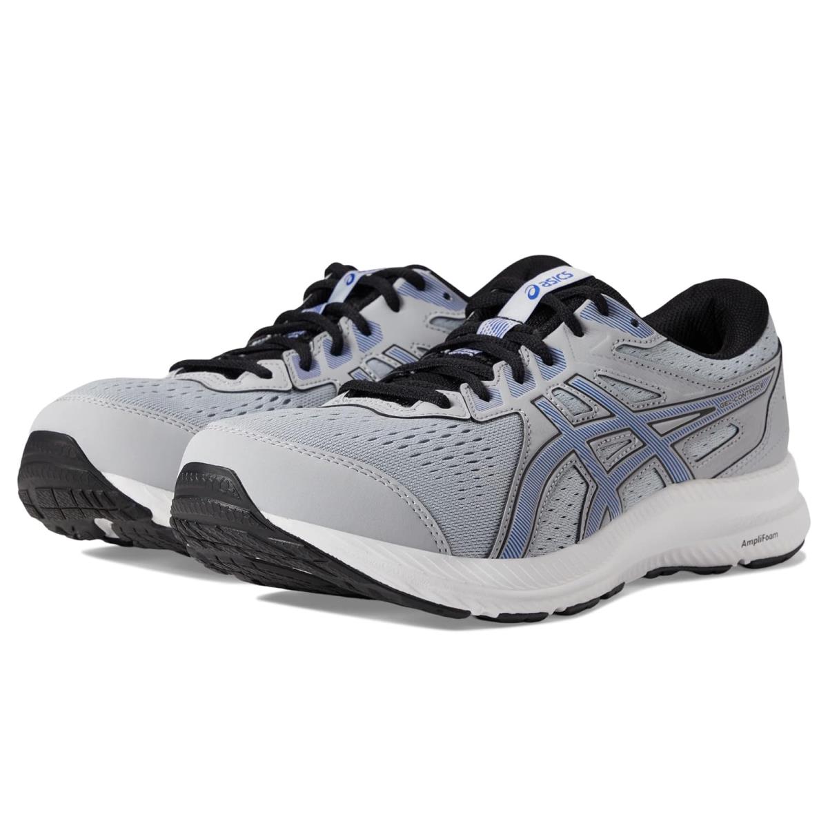 Man`s Sneakers Athletic Shoes Asics Gel-contend 8 Piedmont Grey/ASICS Blue