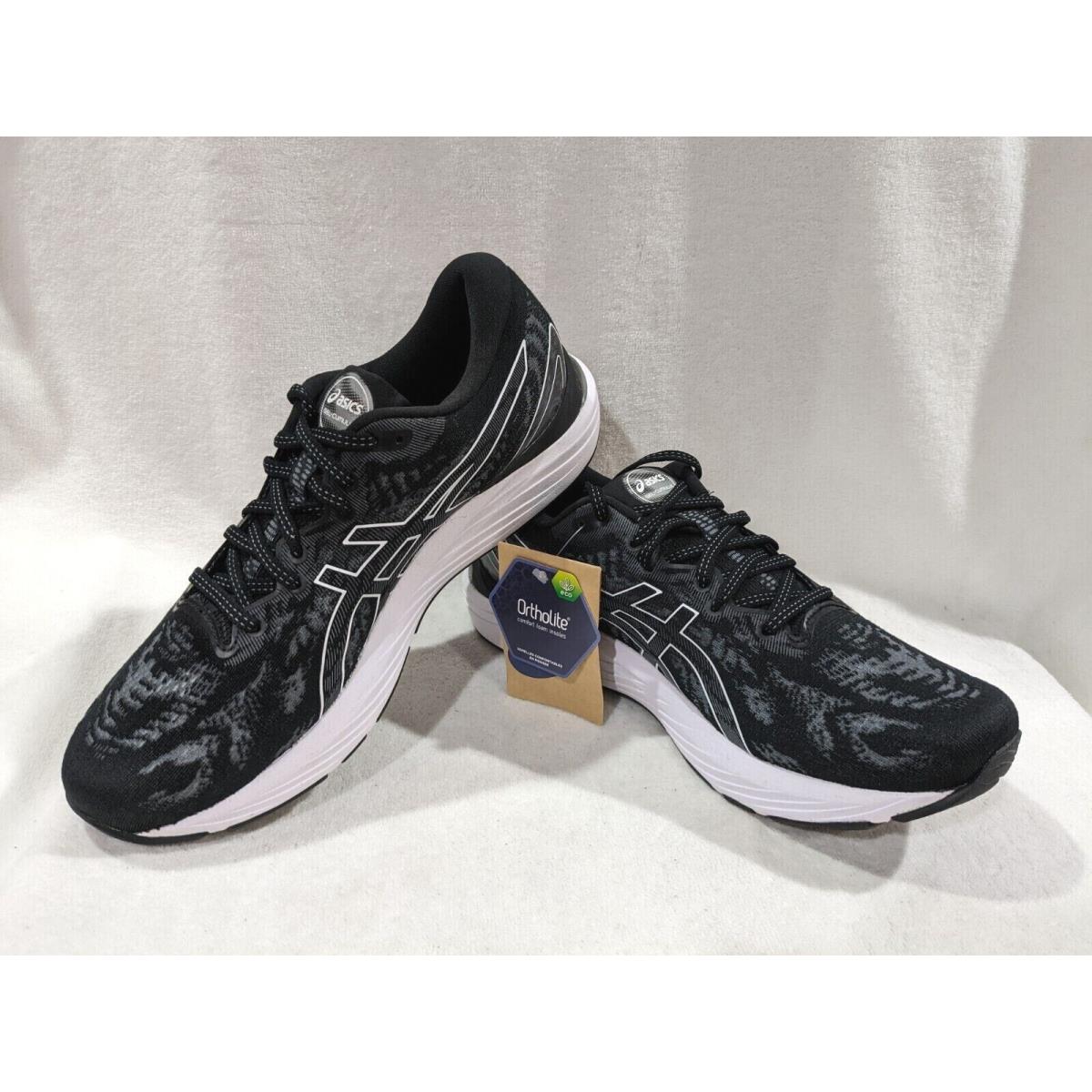 Asics Men`s Gel-cumulus 23 Black/white Running Shoes-sz 9/10/11 1011B012-001