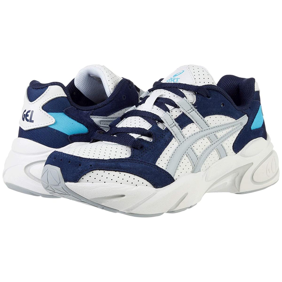 Woman`s Sneakers Athletic Shoes Asics Sportstyle Gel-bnd White/Piedmont Grey