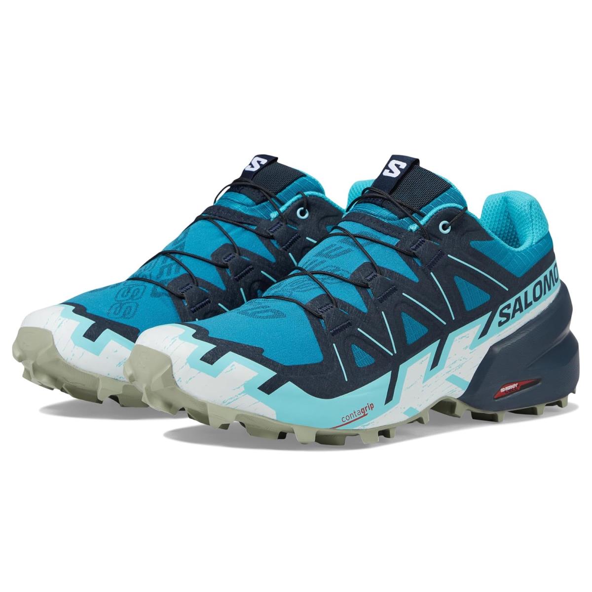 Woman`s Sneakers Athletic Shoes Salomon Speedcross 6 Tahitian Tide