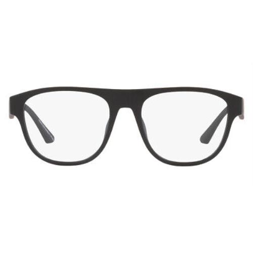 Armani Exchange AX3095U Eyeglasses Men Matte Black Aviator 54