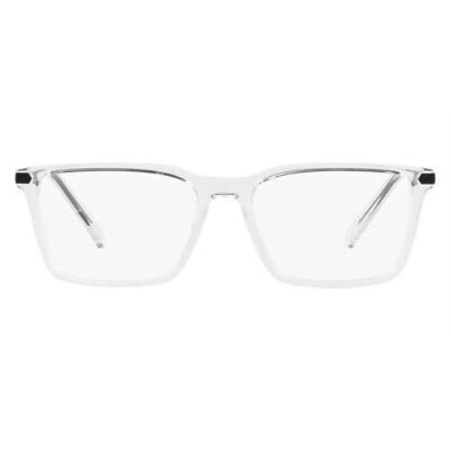 Armani Exchange AX3077 Eyeglasses Men Clear Rectangle 54mm