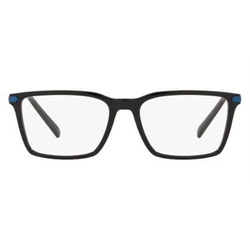 Armani Exchange AX3077 Eyeglasses Men Black Rectangle 54mm