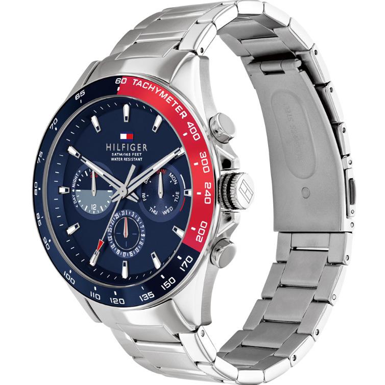 Tommy Hilfiger Owen Multi-dial Stainless Steel Men s Watch 1791968