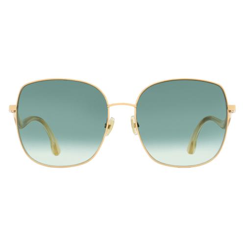 Jimmy Choo Square Sunglasses Mamie/s Ddbez Gold-copper 60mm