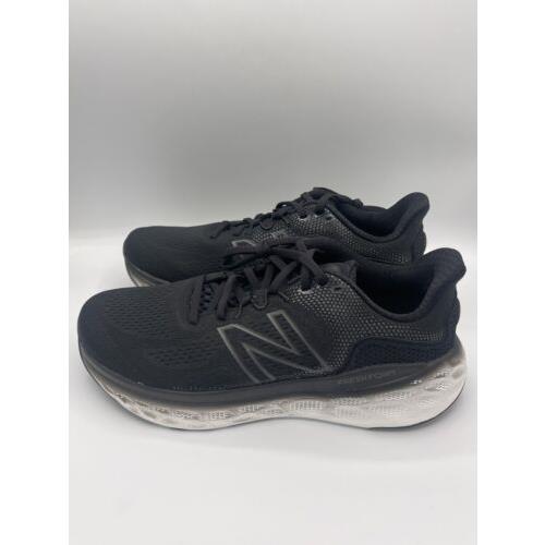 New Balance Men`s Fresh Foam More v3 Running Sneakers Athletic Black/grey Shoes
