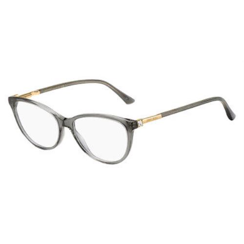 Jimmy Choo eyeglasses  - Gray Frame, Demo Lens, 0KB7 Code