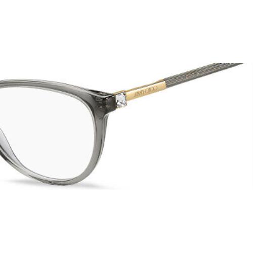 Jimmy Choo eyeglasses  - Gray Frame, Demo Lens, 0KB7 Code