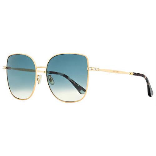 Jimmy Choo Square Sunglasses Fanny/g/sk DDBI4 Gold Copper 59mm