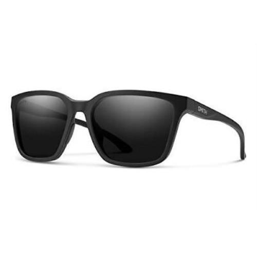 Smith Optics Shoutout Unisex Retro Sunglasses in Black/chromapop Polarized Black