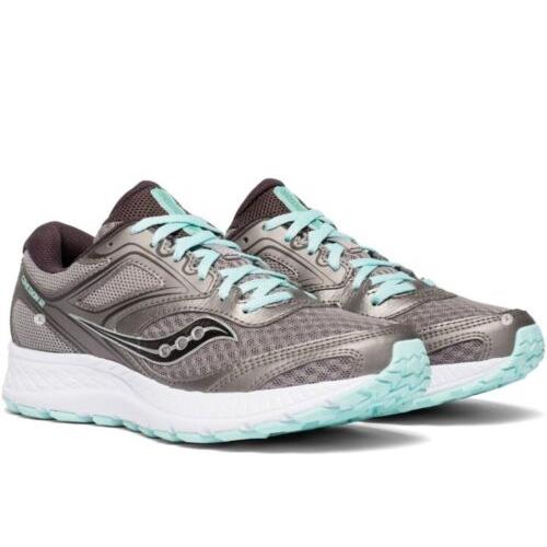Saucony Versafoam Cohesion 12 S10472-1 Women`s Running Training Shoes Grey