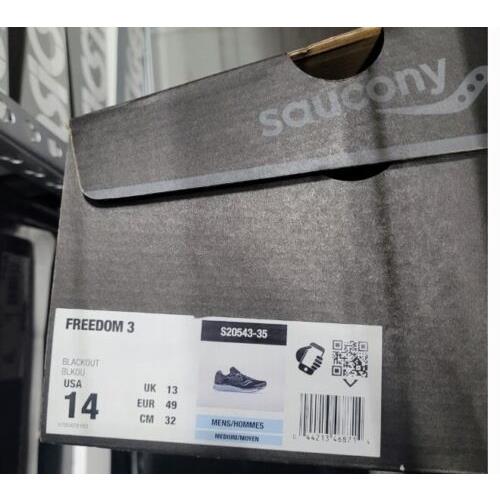 Saucony shoes Freedom - Black 7