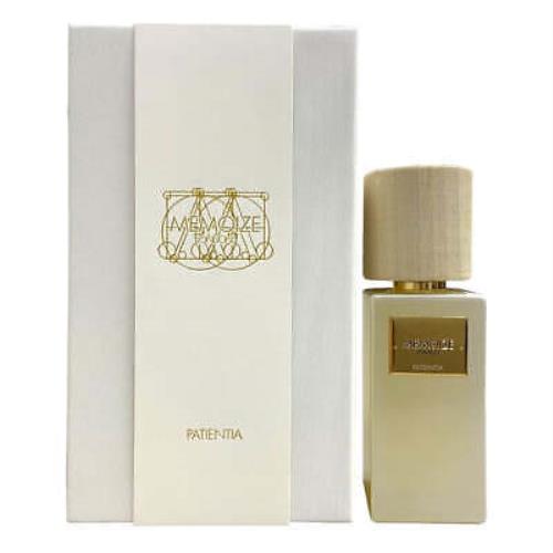 Patientia by Memoize London Perfume For Unisex Edp 3.3 / 3.4 oz