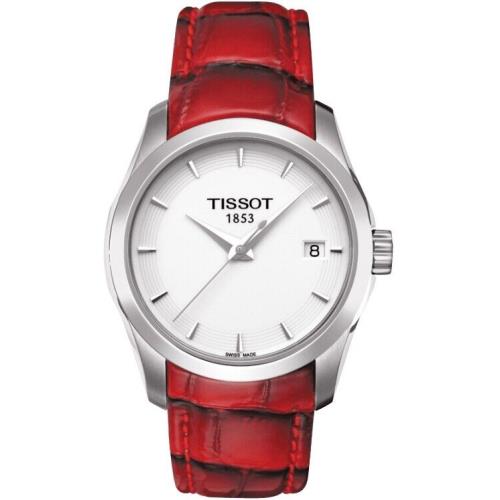 Tissot Women`s Couturier Lady - T0352101601101 Mother-of-pearl/red